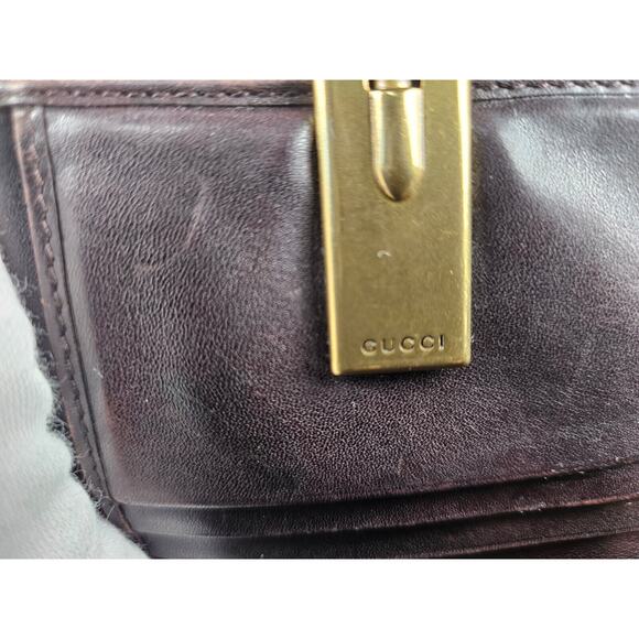 Authentic GUCCI women's brown guccisima canvas wallet - Picture 16 of 16